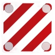 Cartello carichi sporgenti kpl