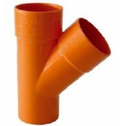 Derivazione 45 gradi PVC Arancio 